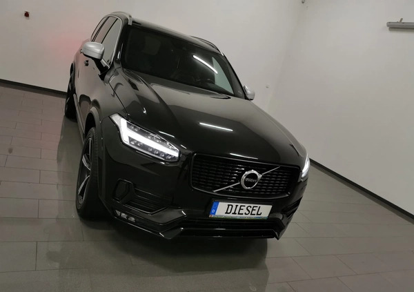 Volvo XC 90 cena 164999 przebieg: 170000, rok produkcji 2018 z Szczawnica małe 781